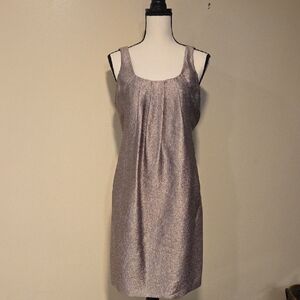 Nine West Shimmering Silver Dress